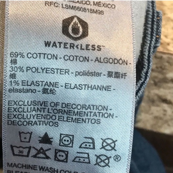 Signature by Levi Strauss Dark Blue Boyfriend Jeans - Picture 5 of 11